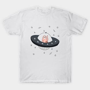sloth in space T-Shirt